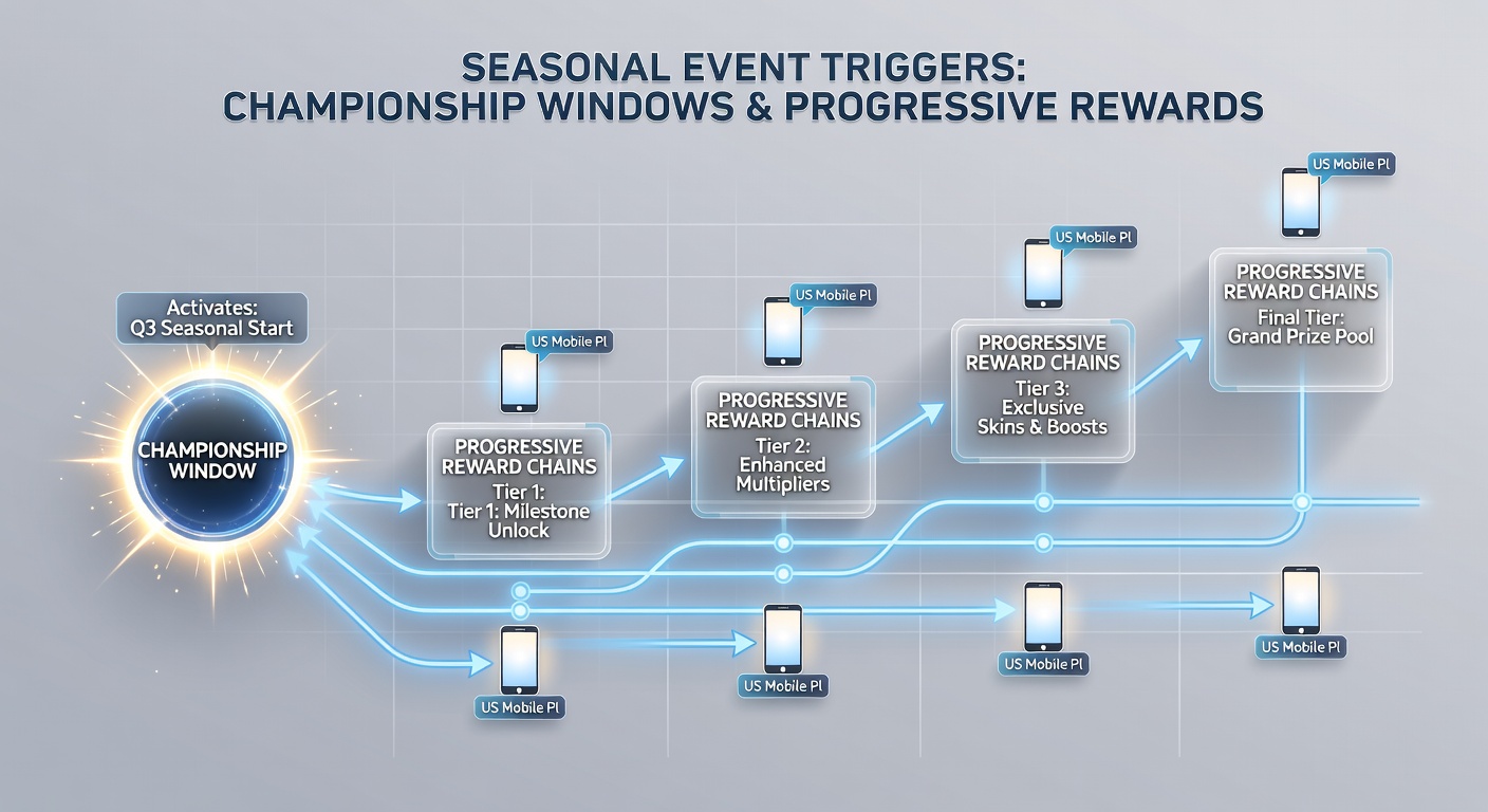 Mobile app screenshot displaying progressive reward tiers during a major sports championship
