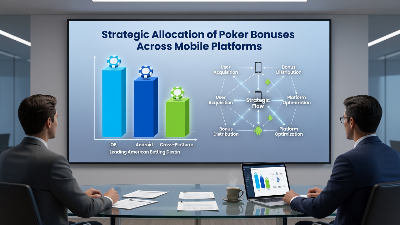 Strategic bonus allocation across US mobile poker platforms