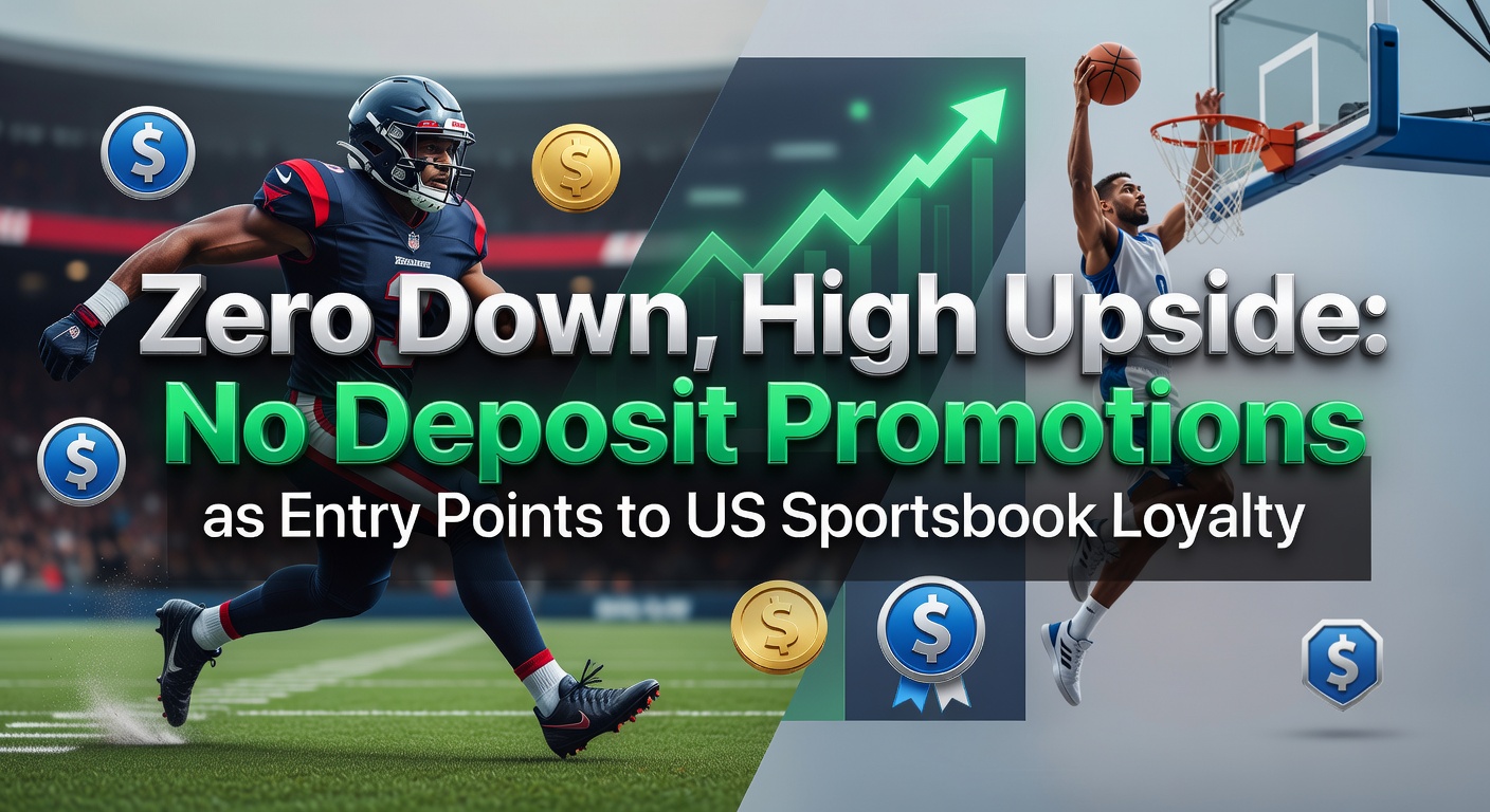 Sportsbook app interface showing a no-deposit bonus claim button on a mobile device during a live NFL game